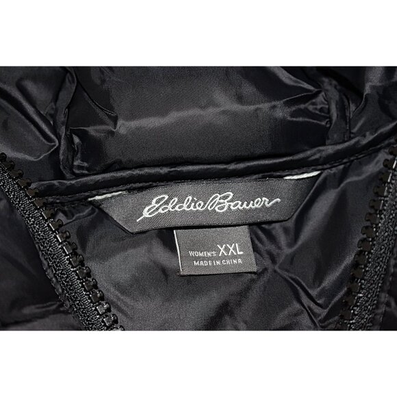 New Eddie Bauer - Luna Peak 550 FP Down Parka in Black - size XXL - Picture 3 of 12